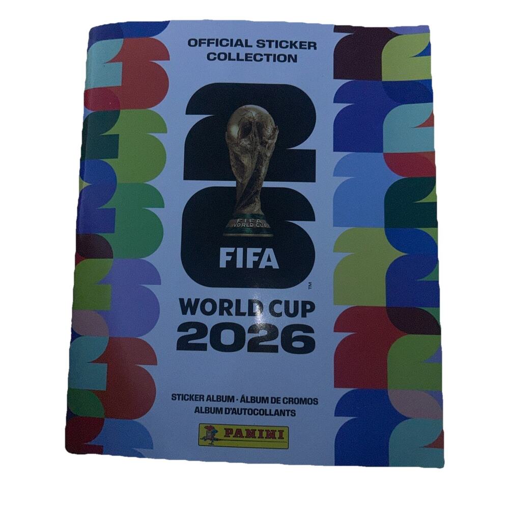 FIFA Club World Cup 2026 Official Sticker Collection Album New - No Stickers